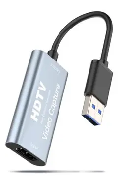 USB3.0 & HDMI 変換アダプタ HD画質録画 HD1080P/4K
