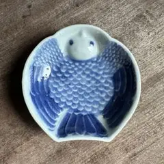 【美品 希少】ふくら雀 染付 豆皿 2枚セット 印判 小皿 骨董 アンティーク 美品 希少】ふくら雀 染付 豆皿 2枚セット 印判 小皿 骨董