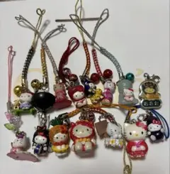 ご当地キティちゃん 根付 ファスナーチャーム など 使用品