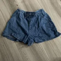 アカチャンホンポ　デニム　キュロット　短パン　ショートパンツ　90