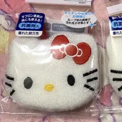ハローキティ　キッチンスポンジ　キティ　サンリオ　スポンジ