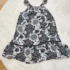 CAP KIDS 花柄ノースリーブワンピース XL