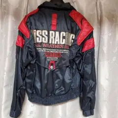 【美品】【希少】 KISS RACING ジャケット ブラック/ピンク Ｍサイズ 美品】【希少】 KISS RACING ジャケット ブラック/ピンク M