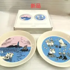 こ*く様 ムーミンアラビア　コレクターズ食器限定プレート2015 グリーン＆クリ ムーミン コレクターズ プレートセット ドローイング&クリスマス