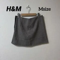早い者勝ち！H&M チェック柄タイトスカート EUR 40