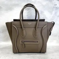 CELINE セリーヌ ラゲージマイクロ スリ ハンドバッグ トートバッグ