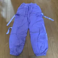 ラベンダー カーゴパンツ キッズ 170サイズ