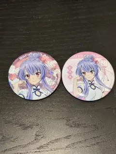 Summer Pockets 缶バッジ チャイナドレス 空門蒼　2種