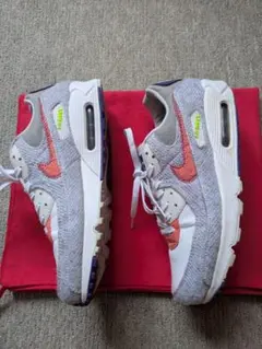 Nike Air Max 90 ホワイト/グレー/オレンジ