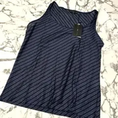 新品タグ付き☆Ralph Lauren ノースリーブシャツ サイズ15 ネイビー