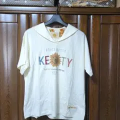 KETTY 花柄襟 セーラーTシャツ