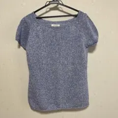 GRACERA 半袖ニットトップス 青系