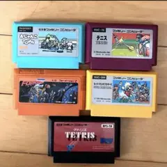 ファミコンソフト　5点まとめ売り　ジャンク