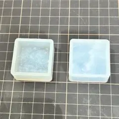 波シリコンモールド　四角　2つ