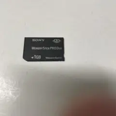 SONY MEMORY STICK PRO DUO 1GB