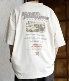 【neos】ワイルドスピード ロゴプリント Tシャツ　半袖　メンズ　夏