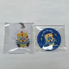 キン肉マン　悪魔超人カーニバル　ぬい風　缶バッジ　アクキー（アシュラマン）