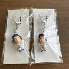 中日ドラゴンズ 髙島屋 ローズちゃん ユニホーム キーホルダー 2個