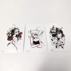 タトゥーシール　3枚セット