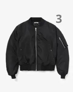 サイズ5！AURALEE シルクMA-1ジャケット AURALEE/オーラリー】HIGH DENSITY SILK TWILL FLIGHT BLOUSON