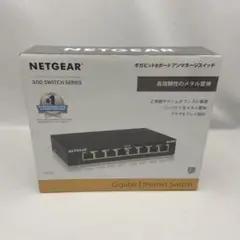 新品未開封　NETGEAR GS308 ギガビット8ポートスイッチ