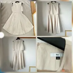 Sov.　ソブ　ノースリーブ　ワンピース　セットアップ風　サイズ36　 美品