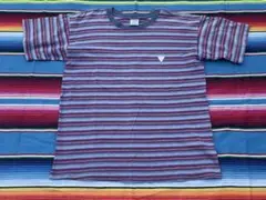 90s USA製 GUESS ボーダー Tシャツ ゲス アメリカ製