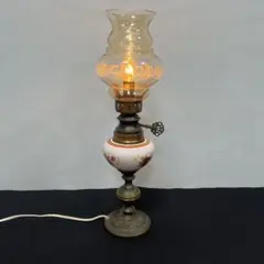 【希少】フレンチアンティーク スタンドランプ 陶器 真鍮 フロアライト