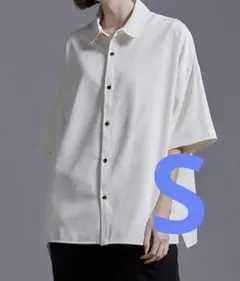 Loose ドレープトロミシャツ Sサイズ