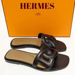 本日まで【極美品】HERMESエルメス サンダル アロハ 23.5