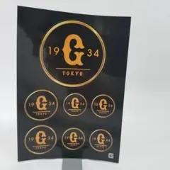 読売ジャイアンツ　巨人　ロゴ　ステッカー シール　0702-11