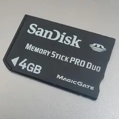 SanDisk Memory Stick PRO Duo 4GB