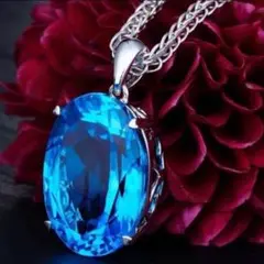 【SALE】ネックレス レディース メンズ ブルー 青 アクセサリー