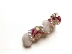 ハンドメイドヘアクリップ