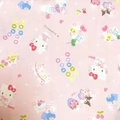 サンリオ生地　キティちゃんマイメロクロミシナモロールプリン　SANRIO