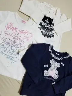 お得 メゾピアノ まとめ売り 110 120 トップス三枚セット