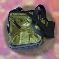 【タグ付き 】EddieBauer メッセンジャーバッグ 2way 大容量 黒 EddieBauer メッセンジャーバッグ 2way大容量 PC可 黒 バッグ