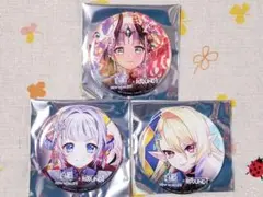 缶バッジ　白猫プロジェクト　ラウンドワン