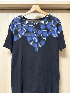 マルセロバーロン　蛇プリント(パイソン) Tシャツ　XSサイズ