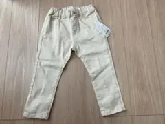 après les cours パンツ 8分丈　クリーム色　120 新品未使用