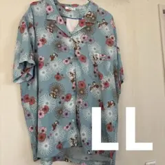 チップとデール　ディズニー　アロハシャツ