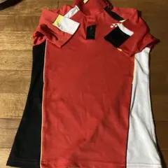 YONEX バドミントン ポロシャツ 赤黒