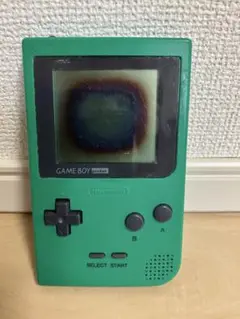 ■任天堂 ゲームボーイポケット 本体 ジャンク グリーン