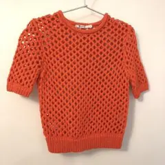 【ALEXANDER WANG】ナイロン ニットトップス