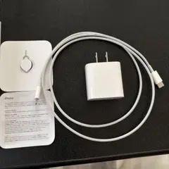iPhone14ミッドナイトブルーの箱　　純正充電器　充電ケーブルタイプC