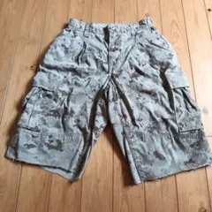 米軍放出品　迷彩カーゴショートパンツ