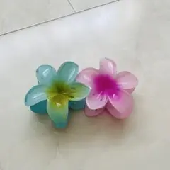 ハイビスカス　ヘアクリップ