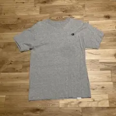 Champion グレー Tシャツ M 刺繍