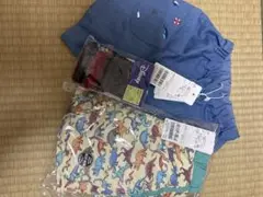 【新品未使用品】プティマイン　ショートパンツ・スイムパンツ2点セット※おまけつき