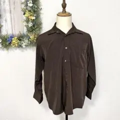 BONSEMIA 長袖シャツ【M】vintage✧︎雰囲気♡おしゃれ